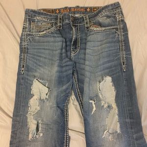 Men’s Rock Revival Jeans SZ 38